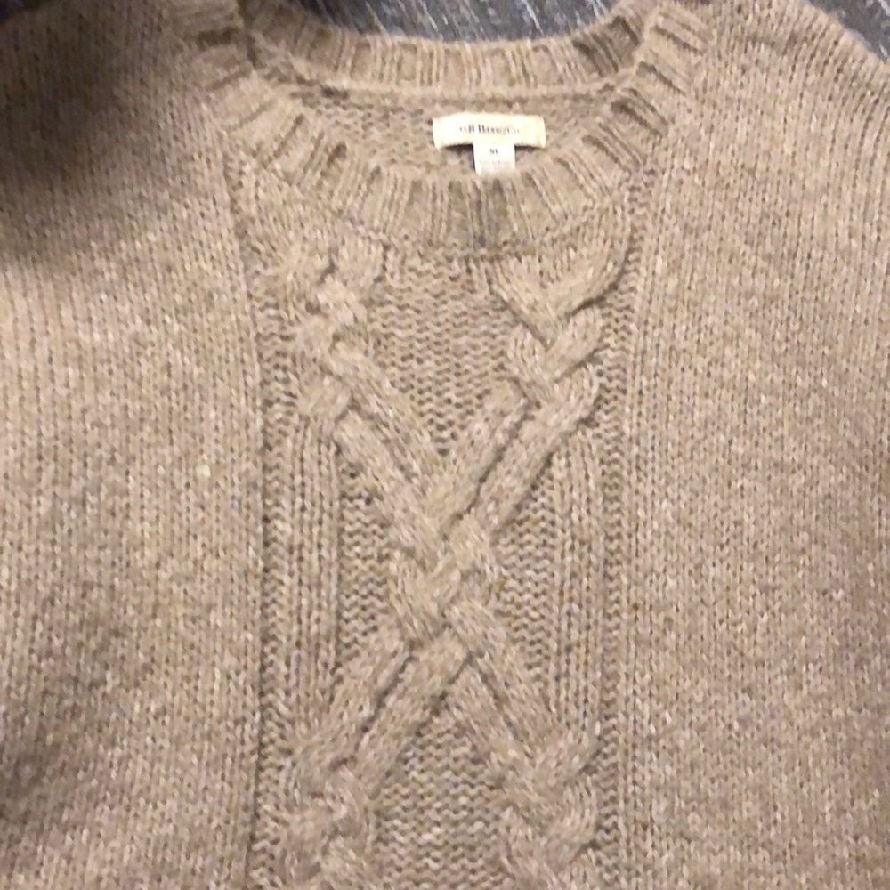 Light brown oversized comfy sweater